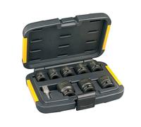Set Di Chiavi A Bussola Metriche DEWALT 9 Pezzi Singolo Esagono Standard DT7507