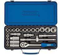 Set Di Chiavi A Bussola Metriche Draper 16368 1/2" Sq. Dr. (26 Pezzi)