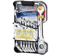 Set Di Chiavi A Bussola Metriche Draper Con Testa Flessibile E Doppio Ratch