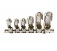 Set Di Chiavi A Bussola Per Accesso Difficile 3/8"D 6 Pezzi | 4984 Laser Nuovo