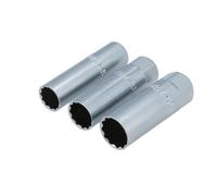 Set Di Chiavi A Bussola Per Candele A Parete Sottile Laser 3/8"D 3 Pezzi 7295