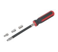 Set Di Chiavi A Bussola Per Fascette Flessibili Sealey VS063 4 Pezzi 5, 6 E 7Mm