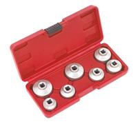 Set Di Chiavi A Bussola Per Tappi Di Filtro Olio Sealey 7 Pezzi VS7008