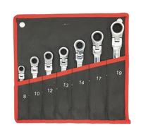 Set di chiavi a bussola professionali con custodia, ideale per tutte le esigenze di riparazione, 7 pezzi