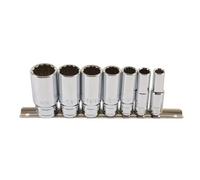 Set Di Chiavi A Bussola Profonde Whitworth 3/8"D 7pz 6194