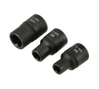 Laser Tools Polydrive Presa Set 1.3cmD 3pc