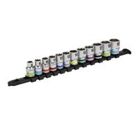 Set Di Chiavi A Bussola Sealey AK2660 Premier Platinum 3/8"Sq Drive 12 Pezzi