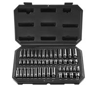 Set di chiavi a bussola Set Di Bussole A Impatto Per Guida Set Di Bussole Profonde E Superficiali Kit Di Attrezzi La Casa Marcature Riparazione Automatica Custodia Utensili Manuali