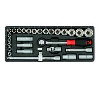 Set Di Chiavi A Bussola Stubai 1/2" Con Ratcha E Nuss 2350