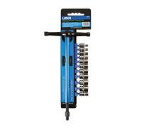 Set Di Chiavi A Bussola T-Handle Alldrive 1/4"D 11 Pezzi 6902