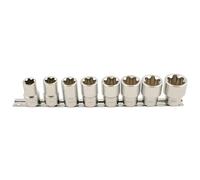 Set Di Chiavi A Bussola Torx Plus 1/2"D 8 Pezzi 6 Facce Da 18EP A 32EP 5656