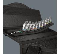 Set Di Chiavi A Bussola Wera 05003972001 Belt B 3 TORX® Zyklop HF 3/8" 9 Pezzi