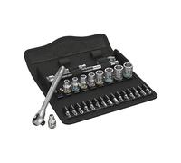 SET DI CHIAVI A BUSSOLA WERA 8100 SA 7 - acciaio cromato, 205 mm, impugnatura ergonomica, uso professionale