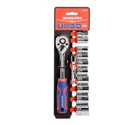 WORKPRO Set di chiavi a tazza 3/8" 12 pezzi
