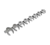 Set Di Chiavi A Coda Di Corvo Sealey 8 Pezzi 3/8" Sq Drive Imperiale AK599