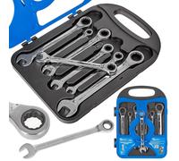 Set di chiavi a cricchetto 7 pezzi 8-19 mm (12)