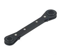 Set di chiavi a cricchetto a 24 denti con doppia scatola e design di caricamento angolare per una presa più veloce e ridurre i danni di fissaggio nelle attività di riparazione auto (10-12 mm)