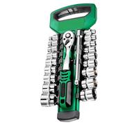 Set di chiavi a cricchetto a 72 denti ad alta resistenza che offre una resistenza all'usura superiore portabilità per la manutenzione domestica Strumento di riparazione biciclette