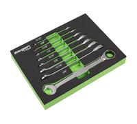 Sealey Combinazione Set Chiavi a Cricchetto 8pc Imperial S0984