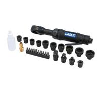 Set Di Chiavi A Cricchetto E Bit Go Thru Laser 9016