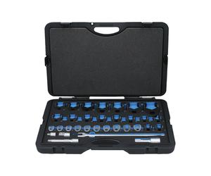 Set Di Chiavi A Cricchetto Laser Tools Crows Foot 32 Pezzi 8516