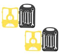 Set di chiavi a cricchetto metriche 7 pezzi 8-19 mm kit di chiavi combinate c...