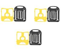Set di chiavi a cricchetto metriche 7 pezzi 8-19 mm kit di chiavi combinate c...