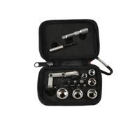 Laser Tools Set di bussole e punte Mini Flexi Cricchetto 6945 – 17 pezzi