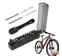 Set di chiavi a cricchetto per bicicletta - Attrezzature per la manutenzione di pneumatici e biciclette in miniatura - Set di strumenti di riparazione bici - per mountain bike e bici da città