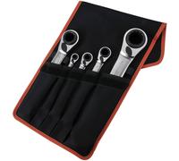 Set Di Chiavi A Cricchetto Reversibili Bahco S4RM/5T, 5 Pezzi