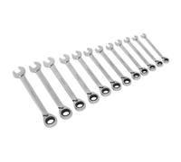 Sealey Reversibile Cricchetto Chiave Combinata Set 12pc Metrico S0840