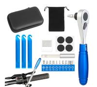 Set di chiavi a cricchetto-Set di chiavi a combinazione di ingranaggi da 7 pezzi, acciaio al vanadio Chrome | Chiavi a cricchetto ad alta coppia, profilo sottile, meccanismo a 72 denti, set di