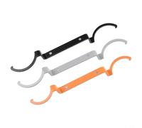 Set di chiavi a dado con piegature sfalsate e contenitore magnetico per tenere insieme le chiavi fornendo leva per serraggio o allentamento del controdado