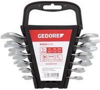 GEDORE Red Chiave a Due Bocche, Set di 12 Pezzi, 6-32 mm, in Metrica, Corta, Chiave a Cricchetto, R05125012