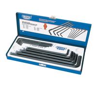 Draper Metrico extra Lungo Motivo Esagonale Chiave Set 10 Pezzi Smussati Ends