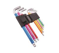 Set Di Chiavi A Esagono Multicolore Metriche, 9 Pezzi FAIHKS9C