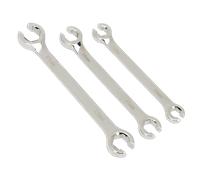 Set Di Chiavi A Flangia 3 Pezzi Metrici - SEALEY AK600 Nuovo