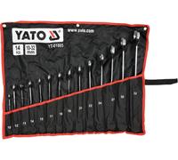 SET DI CHIAVI A FORCHETTA ROTANTI 10-32MM 14 PEZZI - YT-01865