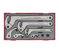 Set Di Chiavi A Gancio E Perno Teng TTHP08, 8 Pezzi TENTTHP08