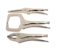 Laser Tools Bloccaggio Impugnatura Chiave & Morsetto Set 3pc 7129