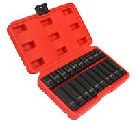 Set Di Chiavi A Impatto 1/2" 20 Pezzi 10-19mm CrV