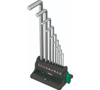 Wera Assortimento chiavi a L 950/9 Hex-Plus 8, metriche, cromate, 9pz. Quantità:1