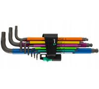 Set Di Chiavi A L Wera Metric 950/9 Hex-Plus Multicolore 1 SB