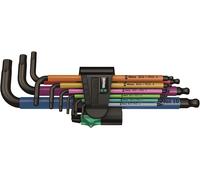 Set Di Chiavi A L Wera Metric 950/9 Hex-Plus Multicolore 1 SB