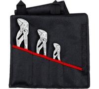 Set di chiavi a pinza, 3 pezzi, Set pinze rosso