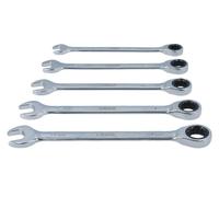 Laser Tools Cricchetto Anello Chiave Combinata Set 5pc 8510