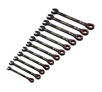 Set Di Chiavi A Ratchet Combinato Metriche Draper Expert Nero 12 Pezzi 03896