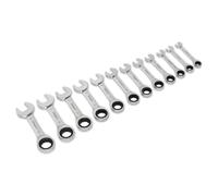 Set Di Chiavi A Ratchet Stubby Sealey 12 Pezzi Metri S0633
