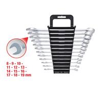 Set Di Chiavi A Ringo A L'Angolo KS Tools, 12 Pezzi 8-19mm