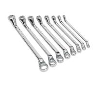 Sealey Chiave ad Anello Offset Profonda Set 8pc Metrico S0405